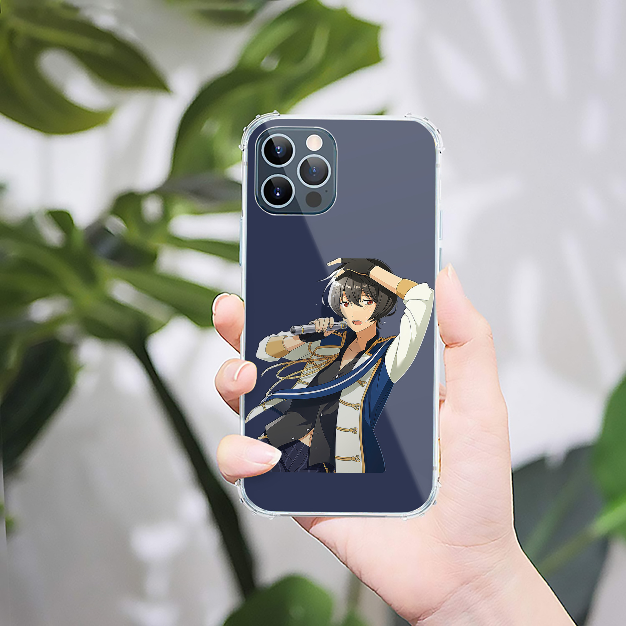 （画像用） あんさんぶるスターズ! Ensemble Stars 【iPhone 12シリーズ対応】透明スマホケース（クリアソフトケース）